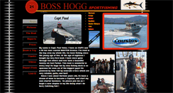 Desktop Screenshot of bosshoggsportfishing.com